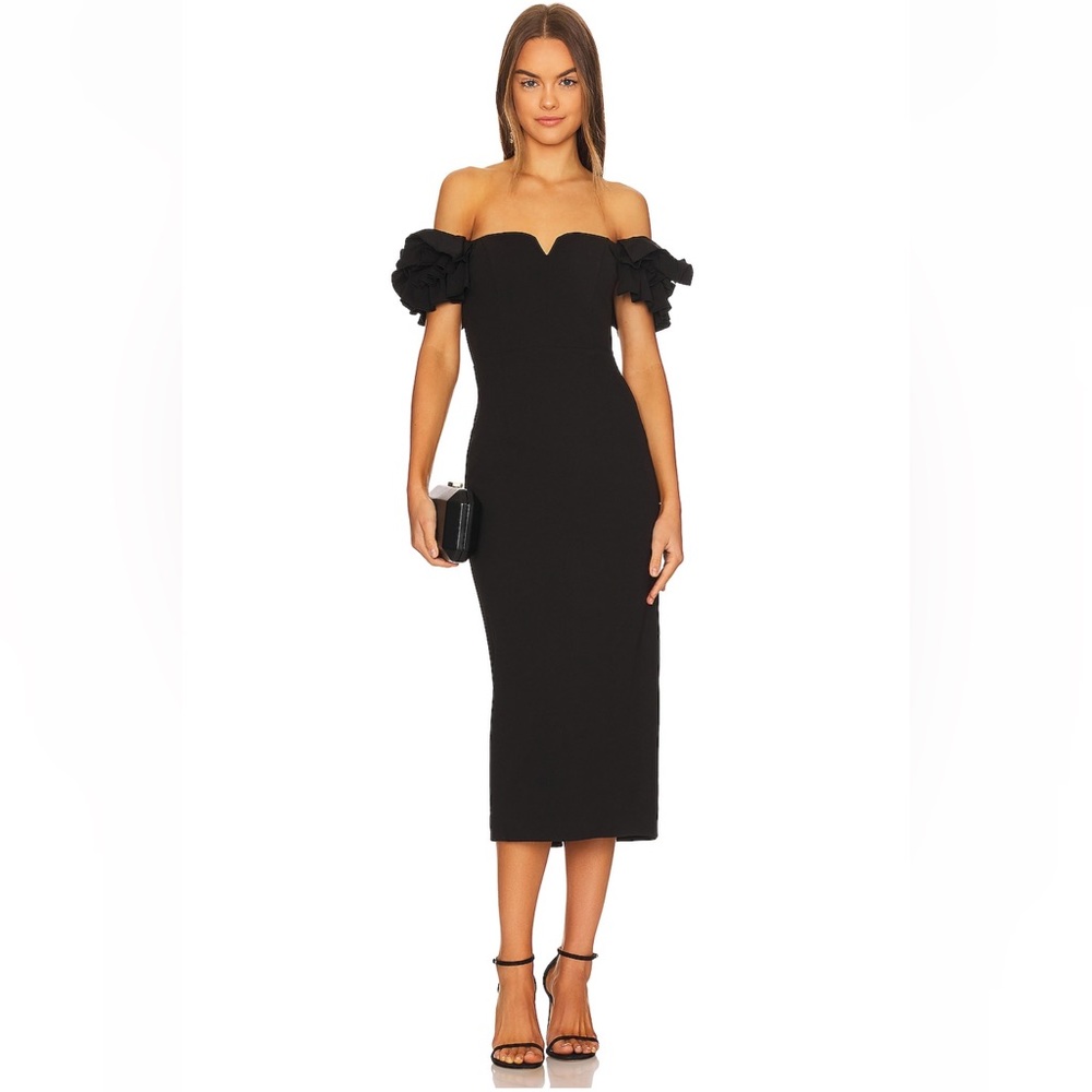 Elliatt Creole Dress in Black
